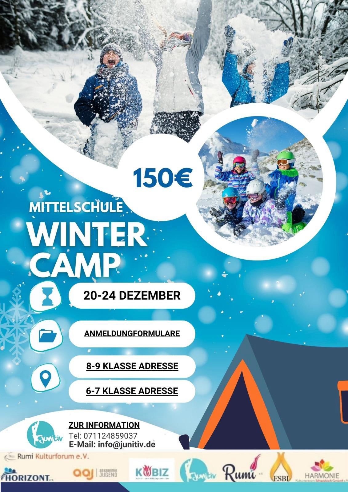 Wintercamp Mittelstufe Jungen