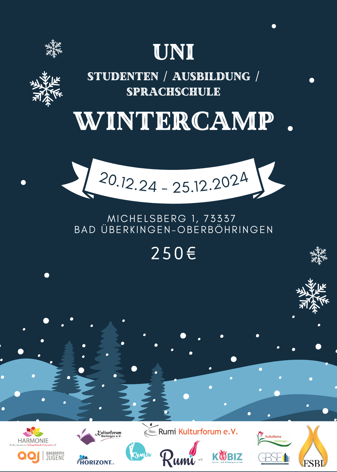 Weihnachtscamp 2024 Uni Jungs